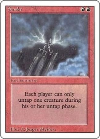 Smoke Revised 3rd Edition Magic Cards Singles Smoke Revised 3rd Edition Magic Cards Singles