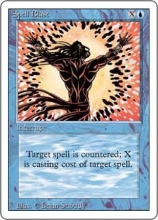 Spell Blast Revised 3rd Edition Magic Cards Singles Spell Blast Revised 3rd Edition Magic Cards Singles
