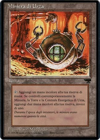 Urza s Mine Miniera di Urza Clawed Sphere Renaissance Italian Singles Urza s Mine Miniera di Urza Clawed Sphere Renaissance Italian Singles