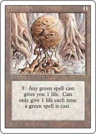 Wooden Sphere Revised 3rd Edition Magic Cards Singles Wooden Sphere Revised 3rd Edition Magic Cards Singles