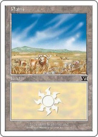 Plains 332 MTG 6th Edition Classic Magic Cards Singles Plains 332 MTG 6th Edition Classic Magic Cards Singles