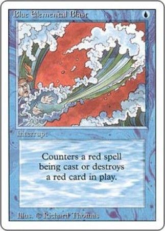 Blue Elemental Blast Revised 3rd Edition Magic Cards Singles Blue Elemental Blast Revised 3rd Edition Magic Cards Singles