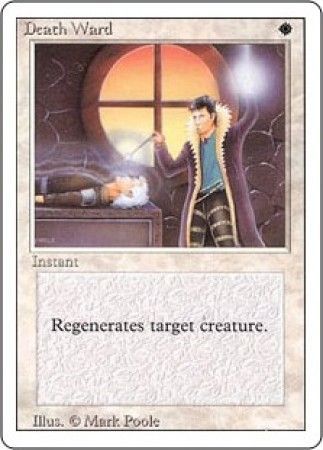 Death Ward Revised 3rd Edition Magic Cards Singles Death Ward Revised 3rd Edition Magic Cards Singles