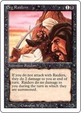 Erg Raiders Revised 3rd Edition Magic Cards Singles Erg Raiders Revised 3rd Edition Magic Cards Singles