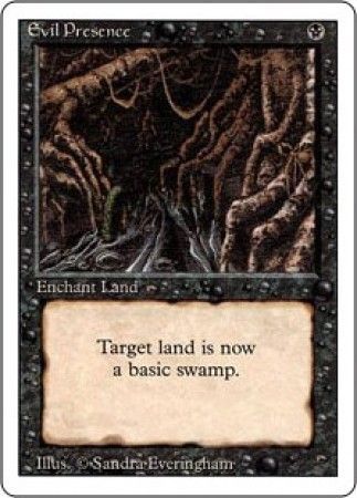 Evil Presence Revised 3rd Edition Magic Cards Singles Evil Presence Revised 3rd Edition Magic Cards Singles