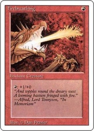 Firebreathing Revised 3rd Edition Magic Cards Singles Firebreathing Revised 3rd Edition Magic Cards Singles