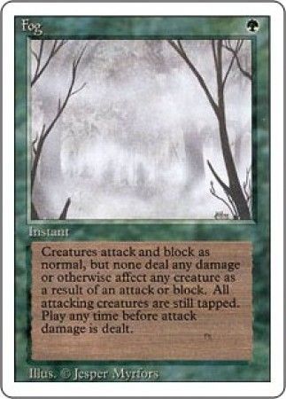 Magic the Gathering Alpha Vintage Card – Fog hotsell