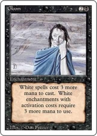 Gloom Revised 3rd Edition Magic Cards Singles Gloom Revised 3rd Edition Magic Cards Singles