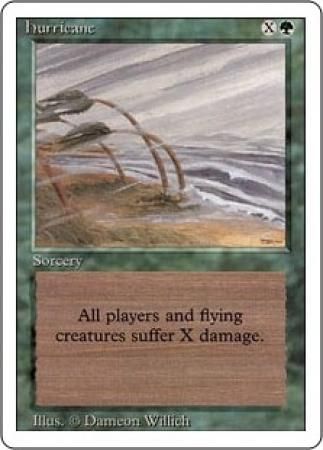 Hurricane Revised 3rd Edition Magic Cards Singles Hurricane Revised 3rd Edition Magic Cards Singles