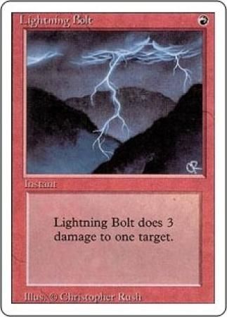 Lightning Bolt - Magic | TrollAndToad