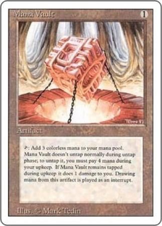 Mana Vault - Revised Edition - Magic: The Gathering