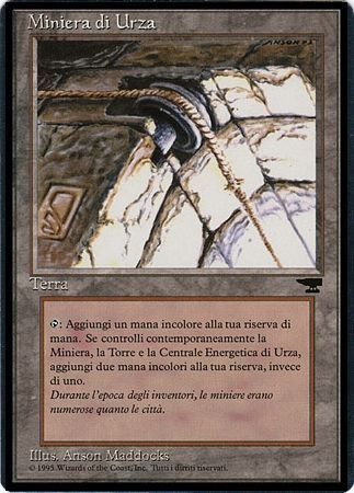 Urza s Mine Miniera di Urza Pulley Renaissance Italian Singles Urza s Mine Miniera di Urza Pulley Renaissance Italian Singles