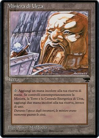 Urza s Mine Miniera di Urza Mouth Renaissance Italian Singles Urza s Mine Miniera di Urza Mouth Renaissance Italian Singles