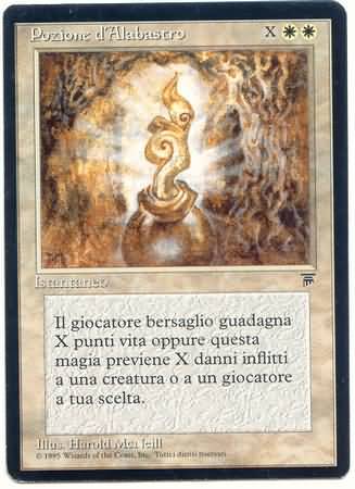 Pozione d Alabaster Alabaster Potion Legends Italian Singles Pozione d Alabaster Alabaster Potion Legends Italian Singles