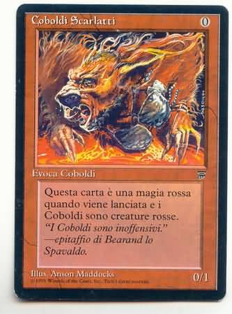 Coboldi Scarlatti Crimson Kobolds Coboldi Scarlatti Crimson Kobolds