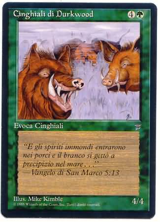 Cinghiali di Durkwood Durkwood Boars Cinghiali di Durkwood Durkwood Boars