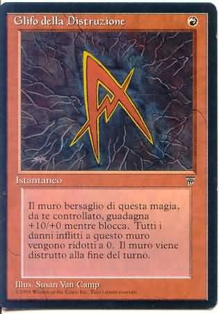 Glifo della Distruzione Glyph Of Destruction Legends Italian Singles Glifo della Distruzione Glyph Of Destruction Legends Italian Singles