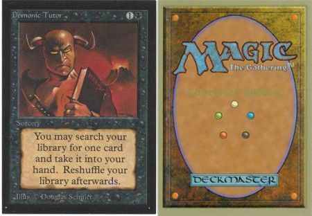 Demonic Tutor Collector s Edition Collector s Edition Domestic Singles Demonic Tutor Collector s Edition Collector s Edition Domestic Singles