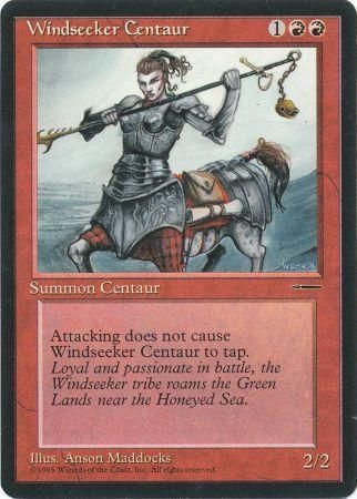 Windseeker Centaur Magic The Gathering Promo Cards Windseeker Centaur Magic The Gathering Promo Cards
