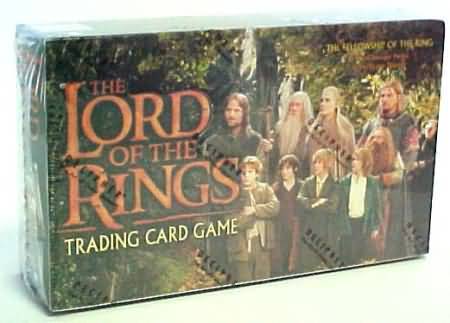 fellowship of the ring sealed booster box Lord of the rings tcg 