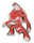 Pokemon Red Genesect Pin 