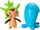 Chespin Wobbuffet Basic Figure 2 Pack Pokemon X Y Official Pokemon Plushes Toys Apparel