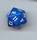 Chessex Opaque Blue w White d20 Single Die Dice Life Counters Tokens