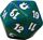 Born of the Gods Green Spindown Life Counter MTG Dice Life Counters Tokens