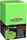 Ultra Pro Satin Lime Green Tower Deck Box UP84179 