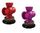 War of Light Red and Violet Power Batteries Pack DC Heroclix 