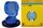 Blue Lantern Spotlight R107 12 3D Special Object War of Light DC Heroclix 