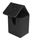 BCW Black Deck Case LX 1 DCLX BLK Deck Boxes Gaming Storage