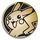 Pokemon Pikachu Sun Moon Collectible Coin Gold Mirror Holofoil 