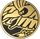 Pokemon Ho Oh Collectible Coin Gold Matte Holofoil 