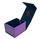 Legion Supplies Purple Hoard Plus Dragon Hide Deck Box LGNEDHP03 Deck Boxes Gaming Storage