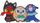 Pokemon Litten Rowlet and Pupplio Sun Moon Collector s Pin Pokemon Coins Pins Badges