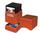 Ultra Pro Hi Gloss Pumpkin Satin Tower Deck Box UP85415 