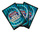 Yugioh WCQ 80ct Yugioh Sized Sleeves Blue Sleeves