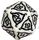 Ultra Pro Titan D20 Jumbo Dice 40mm Ivory UP84854 Dice Life Counters Tokens