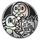 Pokemon Alola Region Starters Collectible Coin Silver Rainbow Mirror Holofoil Pokemon Coins Pins Badges