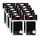 Ultra Pro Black 50ct Standard Sized Sleeves Case of 12 Packs UP82669 