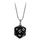 Black d20 Necklace Metallic Dice Games MDG9013 Dice Accessories
