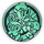Pokemon Sinnoh Region Starters Collectible Coin Green Matte Holofoil Pokemon Coins Pins Badges