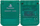 PS1 15 Block Emerald Green Memory Card 