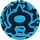 Pokemon Team Aqua Collectible Coin Light Blue Matte Holofoil Pokemon Coins Pins Badges
