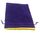 Large Purple Velvet 6 X8 Dice Bag w Gold Satin Liner Metallic Dice Games MDG8007 Dice Life Counters Tokens