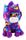 Tie Dye Purple Looky Boo s 10 Bright Color Big Eyes Unicorn KellyToy 18 027C 