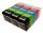 Ultra Pro Set of 15 Deck Boxes Red Blue Green Black and White 