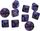 Chessex Lustrous Purple w Gold Set of 10 d10 Dice CHX27297 Dice Life Counters Tokens