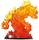 Huge Fire Elemental 20 War of the Dragon Queen D D Miniatures 